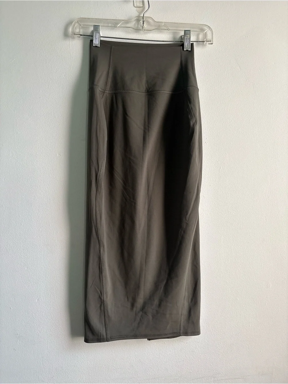 lululemon athletica Olive Gray Maxi Skirt